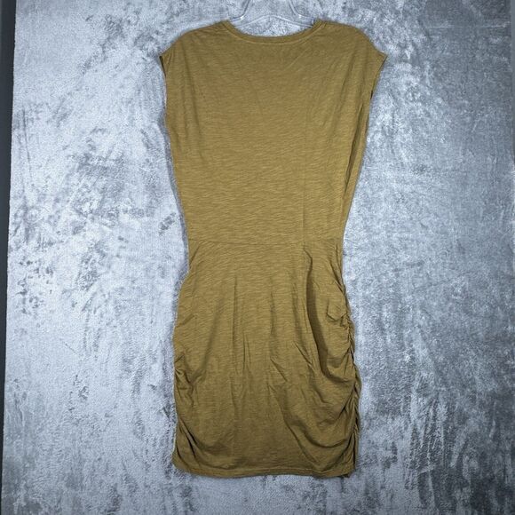 Pact Dress Womens Large Green Sheath Organic Cotton Jersey Casual Commute Office - Picture 3 of 9